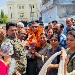 जनता ने  विधानसभा में जनहित के मुद्दे उठाने पर अपने विधायक को किया सम्मानित।