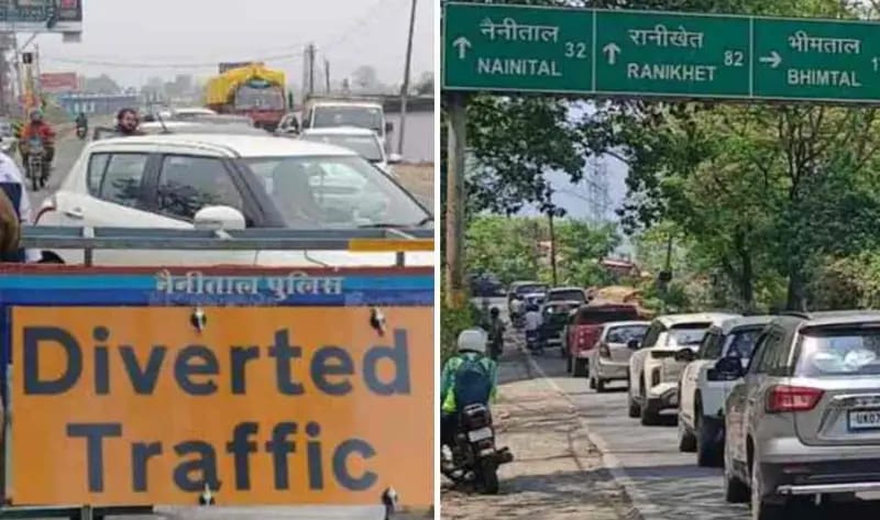 हल्द्वानी से पहाड़ जाने से पहले जान लें ये जरूरी ट्रैफिक प्लान, डायवर्जन लागू..।