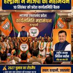 हल्द्वानी में बीजेपी का महामंथन शुरू,,,, राष्ट्रीय अध्यक्ष नितिन नवीन देंगे जीत का मंत्र,,,, 2027 चुनाव का बनेगा रोडमैप।