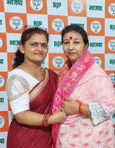 भाजपा महिला मोर्चा की प्रदेश अध्यक्ष रुचि भट्ट के एक साल :- बेमिसाल–  संगठन को बूथ तक मजबूत किया,,।