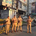 छात्रसंघ चुनाव :-  नैनीताल पुलिस हर पॉइंट पर मुस्तैद,,।